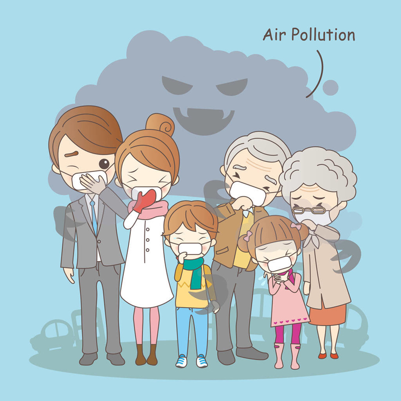 ما هي مخاطر الملوثات في الهواء؟